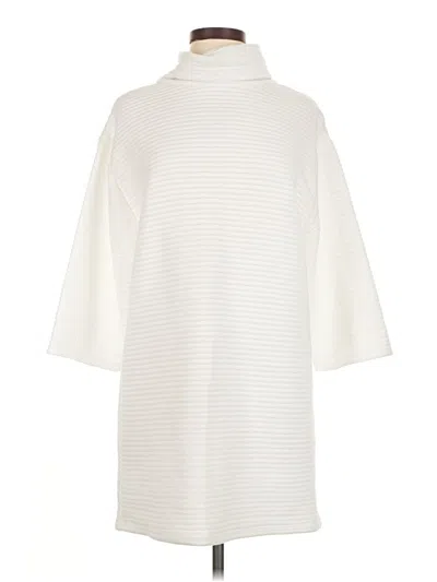 Zara Casual Dress In White