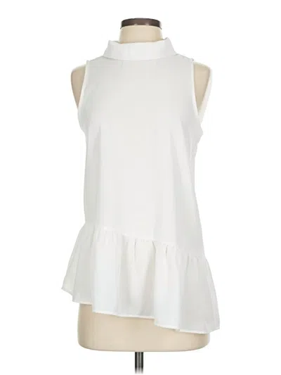Pre-owned Zara Casual Dress In White