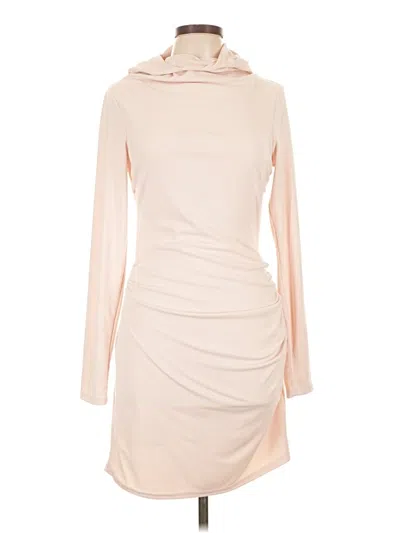 Pre-owned Zara Casual Dress In White