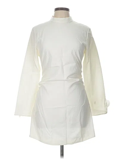 Zara Casual Dress In White