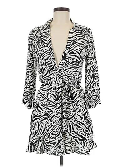 Zara Casual Dress In Black