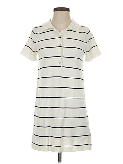Zara Casual Dress In White