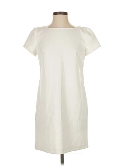 Pre-owned Zara Casual Dress In White