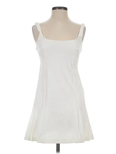 Zara Casual Dress In White