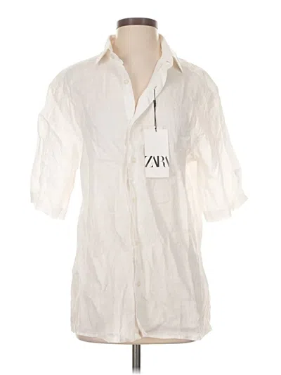 Zara Casual Dress In White