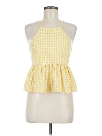 Pre-owned Zara Casual Dress In Yellow