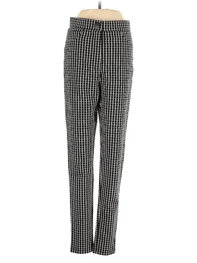 Pre-owned Zara Casual Pants In Black