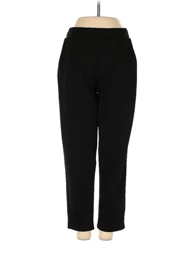 Pre-owned Zara Casual Pants In Black