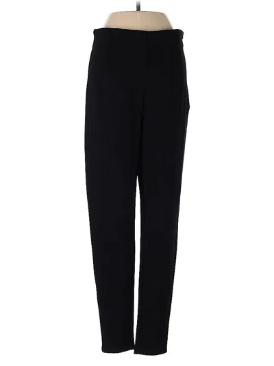 Pre-owned Zara Casual Pants In Black