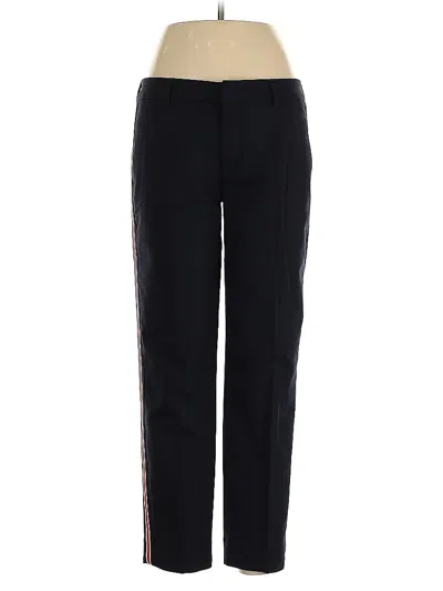 Pre-owned Zara Casual Pants In Black