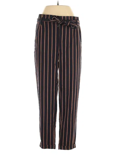 Pre-owned Zara Casual Pants In Black