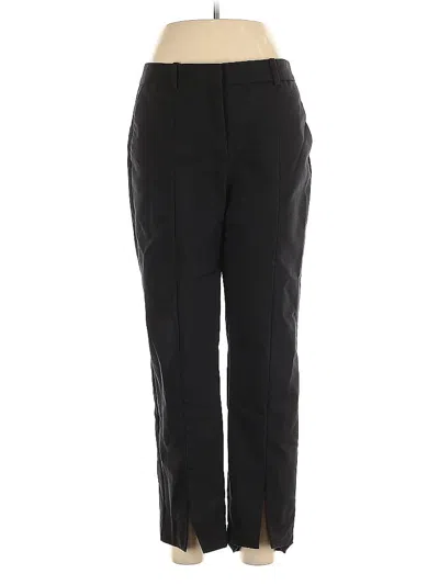 Pre-owned Zara Casual Pants In Black