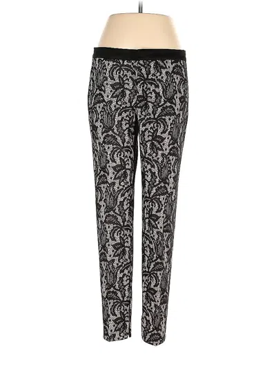 Pre-owned Zara Casual Pants In Black