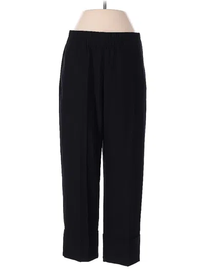 Pre-owned Zara Casual Pants In Black