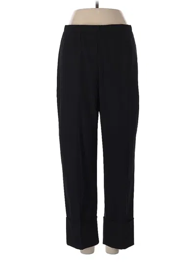 Pre-owned Zara Casual Pants In Black