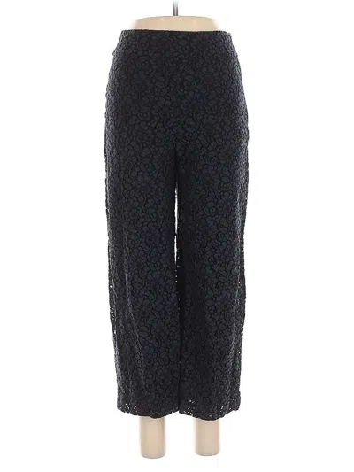 Pre-owned Zara Casual Pants In Black