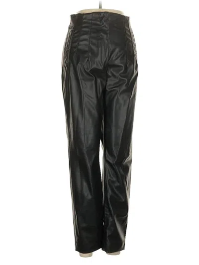 Pre-owned Zara Casual Pants In Black