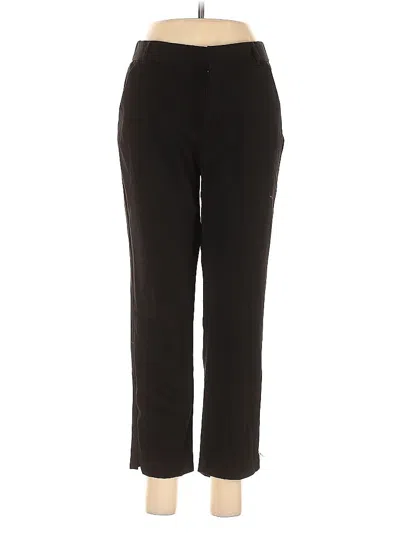 Pre-owned Zara Casual Pants In Black