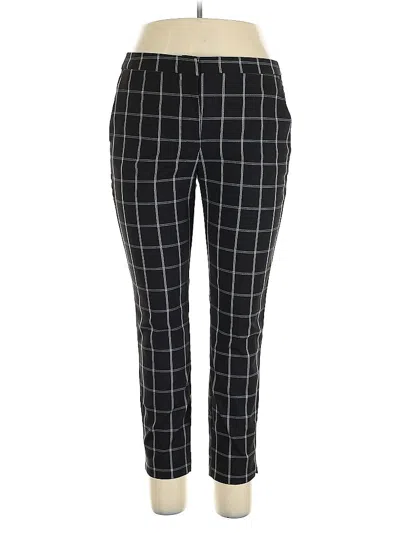 Pre-owned Zara Casual Pants In Black