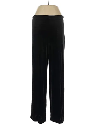 Pre-owned Zara Casual Pants In Black