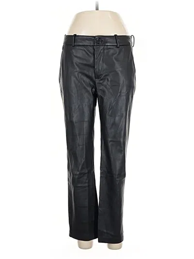 Pre-owned Zara Casual Pants In Black