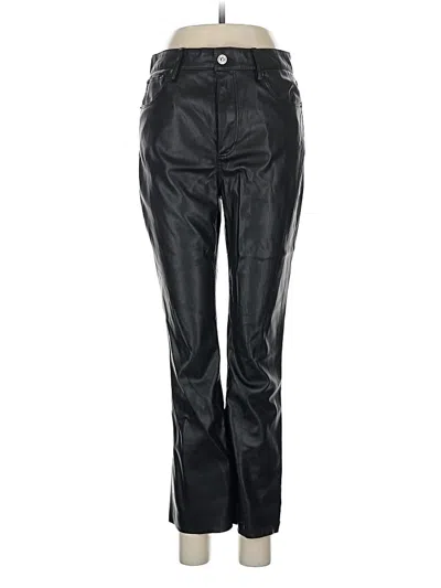 Pre-owned Zara Casual Pants In Black