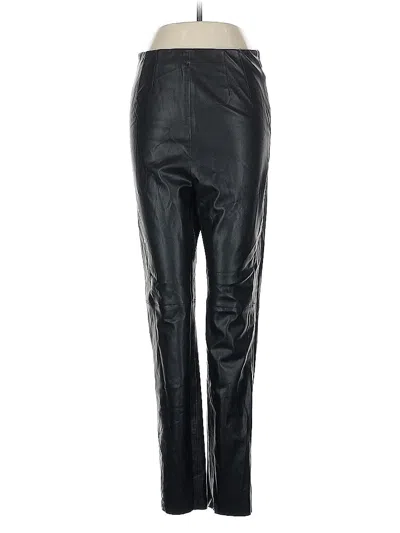 Pre-owned Zara Casual Pants In Black