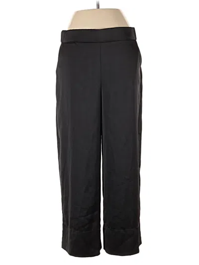 Pre-owned Zara Casual Pants In Black
