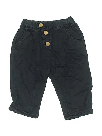 Pre-owned Zara Babies' Casual Pants In Black