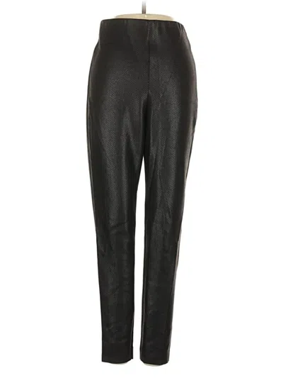 Pre-owned Zara Casual Pants In Black