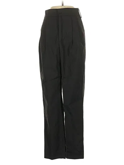 Pre-owned Zara Casual Pants In Black