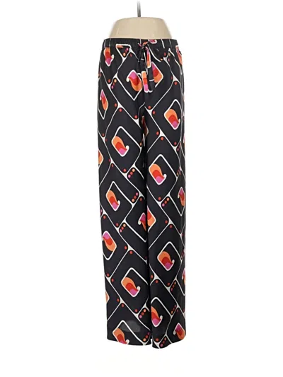 Pre-owned Zara Casual Pants In Black
