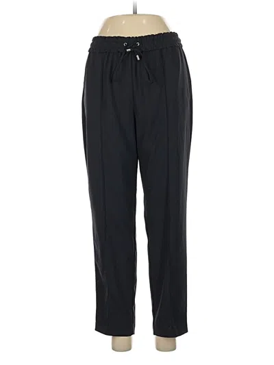 Pre-owned Zara Casual Pants In Black