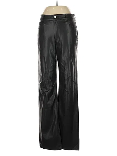 Pre-owned Zara Casual Pants In Black