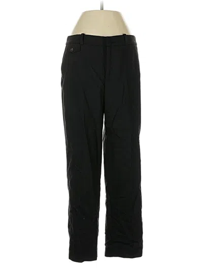 Pre-owned Zara Casual Pants In Black