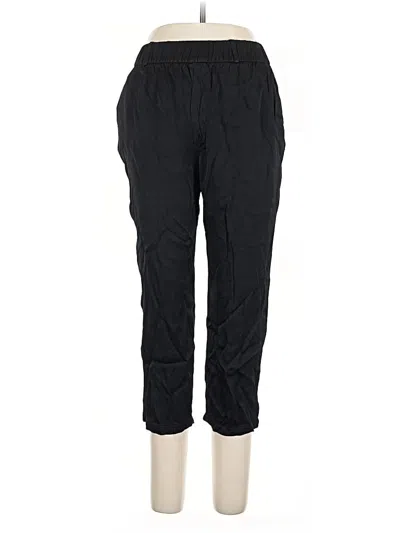 Pre-owned Zara Casual Pants In Black