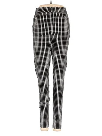 Pre-owned Zara Casual Pants In Black