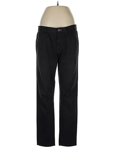 Pre-owned Zara Casual Pants In Black