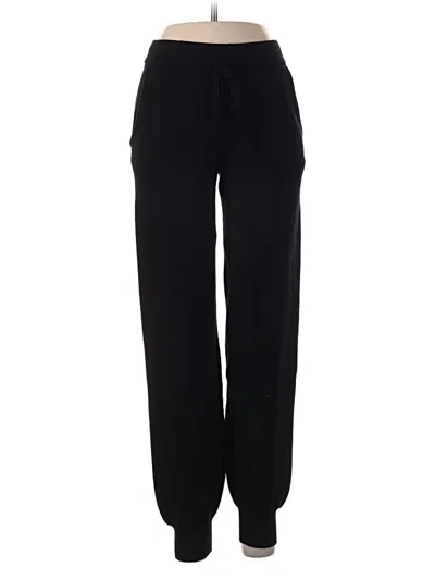 Pre-owned Zara Casual Pants In Black