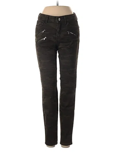 Pre-owned Zara Casual Pants In Black