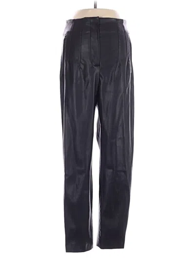 Pre-owned Zara Casual Pants In Black