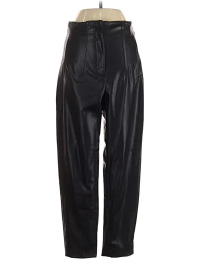 Pre-owned Zara Casual Pants In Black