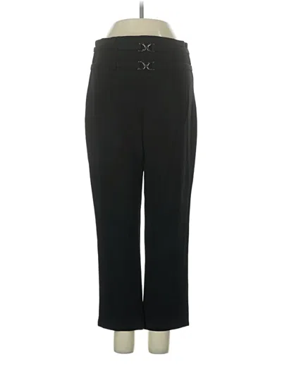 Pre-owned Zara Casual Pants In Black
