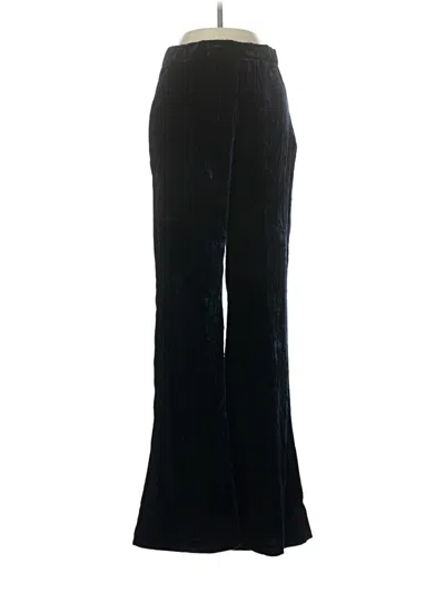 Pre-owned Zara Casual Pants In Black