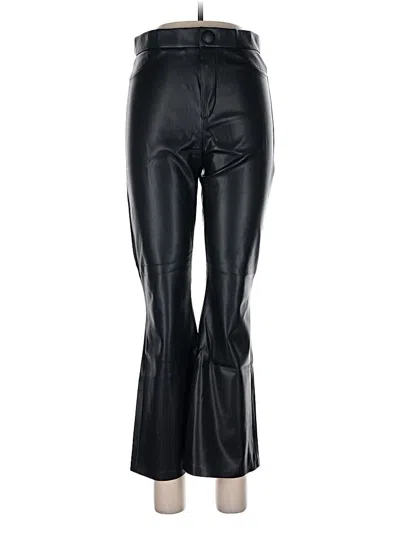 Pre-owned Zara Casual Pants In Black