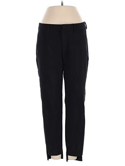 Pre-owned Zara Casual Pants In Black