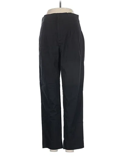 Pre-owned Zara Casual Pants In Black