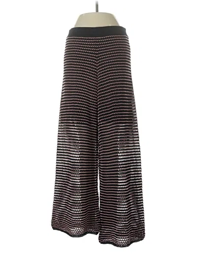 Pre-owned Zara Casual Pants In Black