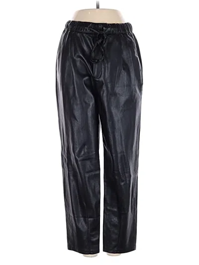 Pre-owned Zara Casual Pants In Black