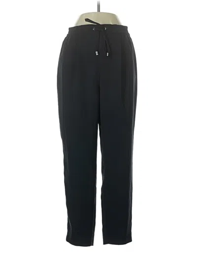 Pre-owned Zara Casual Pants In Black